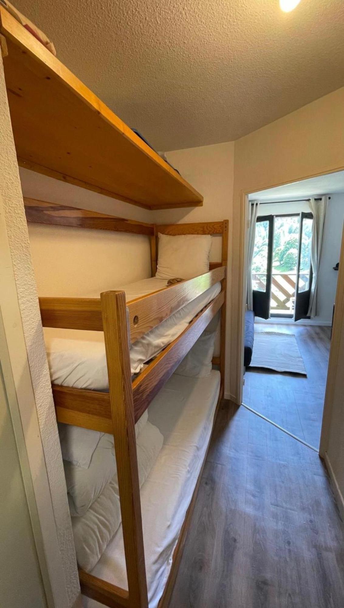 Studio Cosy 4 Couchages Avec Parking Et Balcon, Au Pied Telesiege Et Vente Forfaits A La Foux D'라포 외부 사진