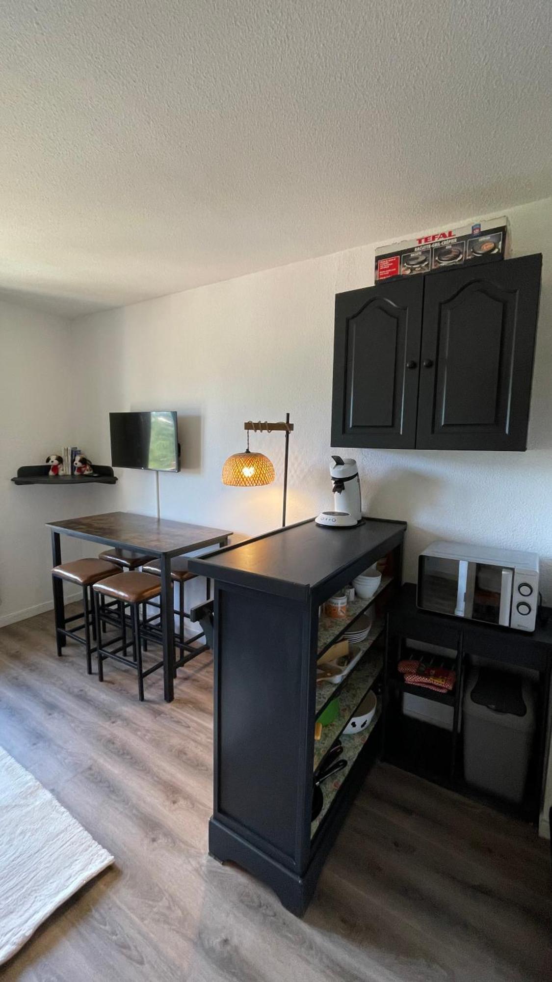 Studio Cosy 4 Couchages Avec Parking Et Balcon, Au Pied Telesiege Et Vente Forfaits A La Foux D'라포 외부 사진